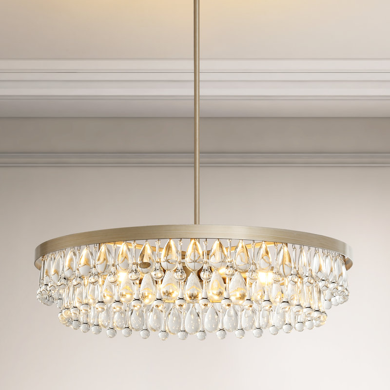 Willa Arlo Interiors 6 Light Dimmable Chandelier Wayfair